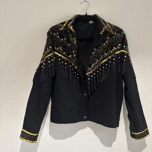 Unique Vintage Women's Black Jacket